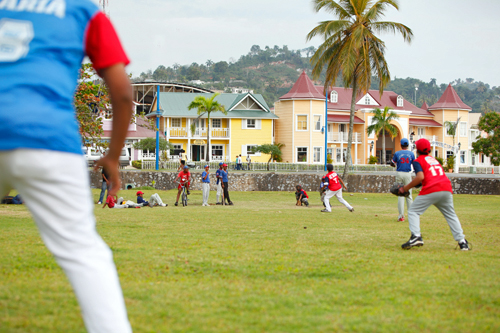 Baseball Game in the Dominican Republic